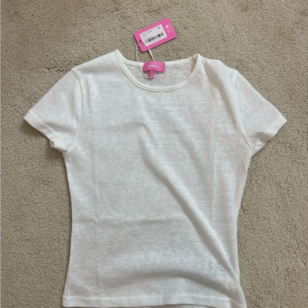 White Trendy T-Shirt